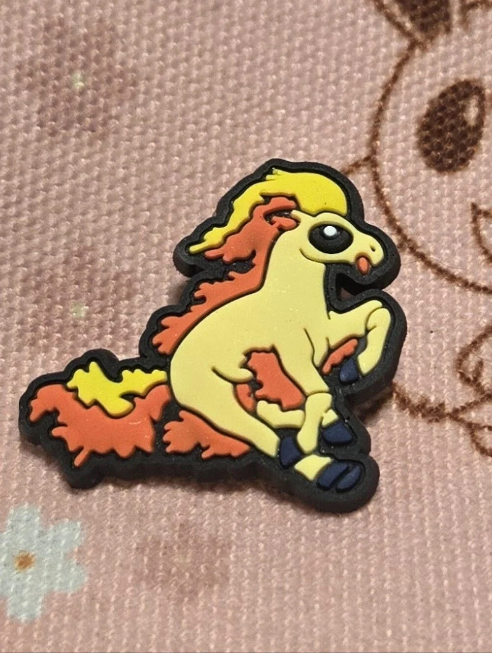 3/$10 Ponyta Pokémon Jibbitz Croc Charm Gen 1 Fire Type